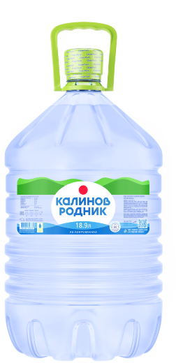 Вода питьевая Калинов Родник артезианская для кулера, в (одноразовой) таре 18.9 литров &mdash; 