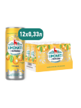 Напиток газированный Borjomi Limonati / Боржоми Груша ж/банка 0.33л (12 штук)