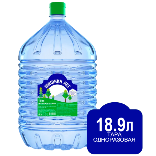 Вода питьевая Шишкин лес в (одноразовой) таре 19 литров &mdash; 
